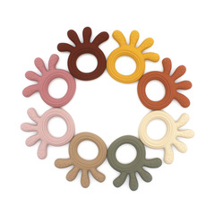 Amazon New Octopus Teether Food-Grade Silicone Baby Teether Silicone Chew Toy Wholesale