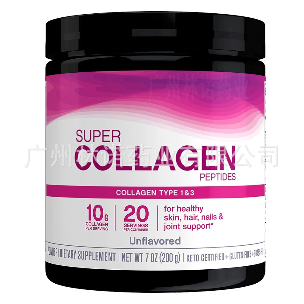 Супер коллагеновый порошок | Без вкуса | Здоровые волосы, кожа, ногти