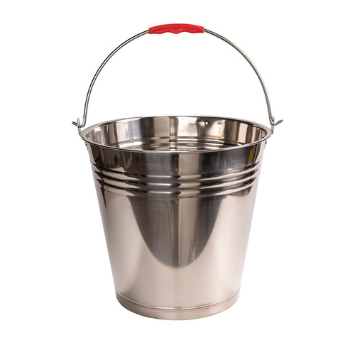 Stainless steel buckets portable kindergarten household buckets with lids oil buckets garbage classification canteen buckets