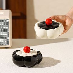 創意北欧風陶磁器灰皿家庭用リビングルームの高級感があります。