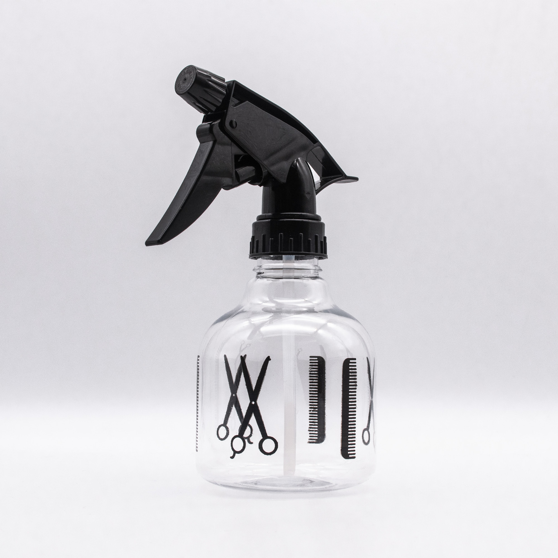 250ml tijeras pequeñas botella de pulverización de agua botella de pulverización de alcohol mini botella de agua casera botella de pulverización de pelo