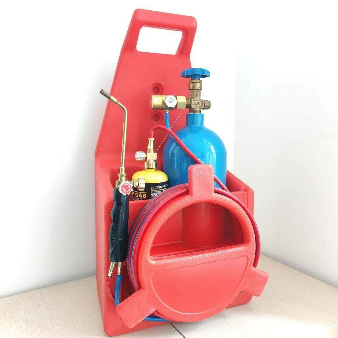 2L氧焊工具套装双用焊割工具箱焊割套盒焊切减压器割枪焊枪组合