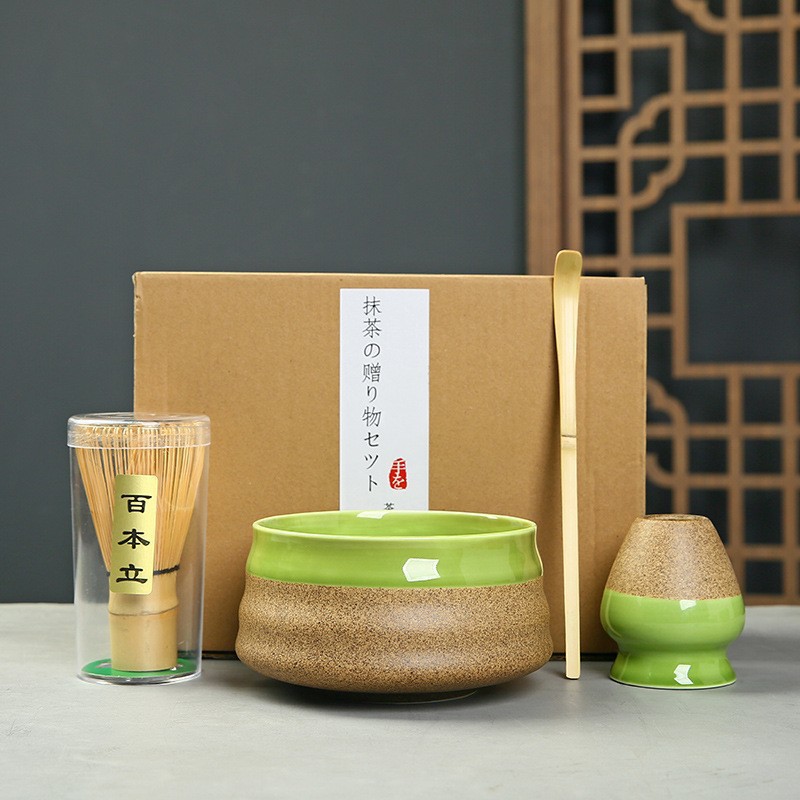 Cepillo de té de matcha de 100 centavos de matcha