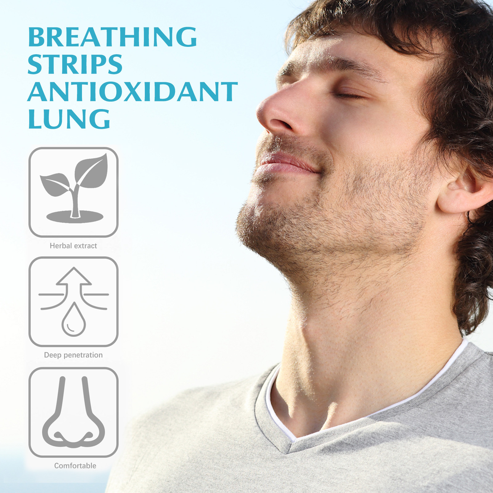 Nosni obliž South Moon Ventilation, proti smrčanju, nega spanja ponoči, proti smrčanju, nosna ventilacija in nega, nosni obliž_voghion.com