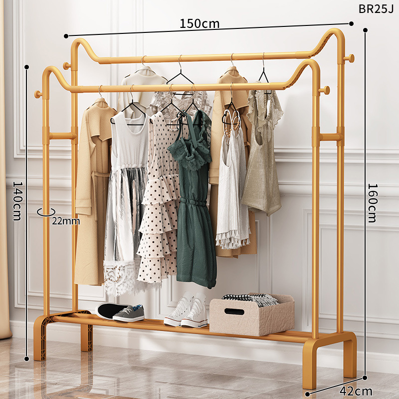 [고양이귀 더블폴 모델] 롱 150cm - 로컬골드