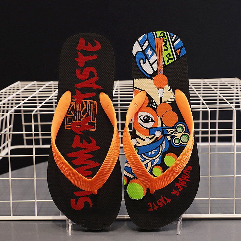 Zapatillas de verano antipatinantes para hombres Zapatillas de moda personales al aire libre nuevos zapatillas de playa para hombres