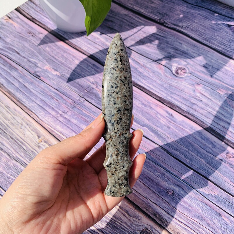 热销 天然水晶多种材质水晶匕首摆件 家居办公装饰供应 图 5