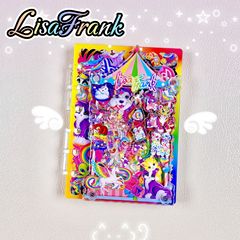lisafrank跨境摇摇乐本亚克力活页本a7记事本手账卡通可爱diy创意