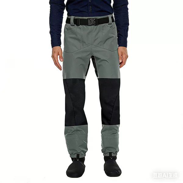 Luya wading pants, professional fishing clothing for stream fishing, waterproof and breathable, half-body one-piece