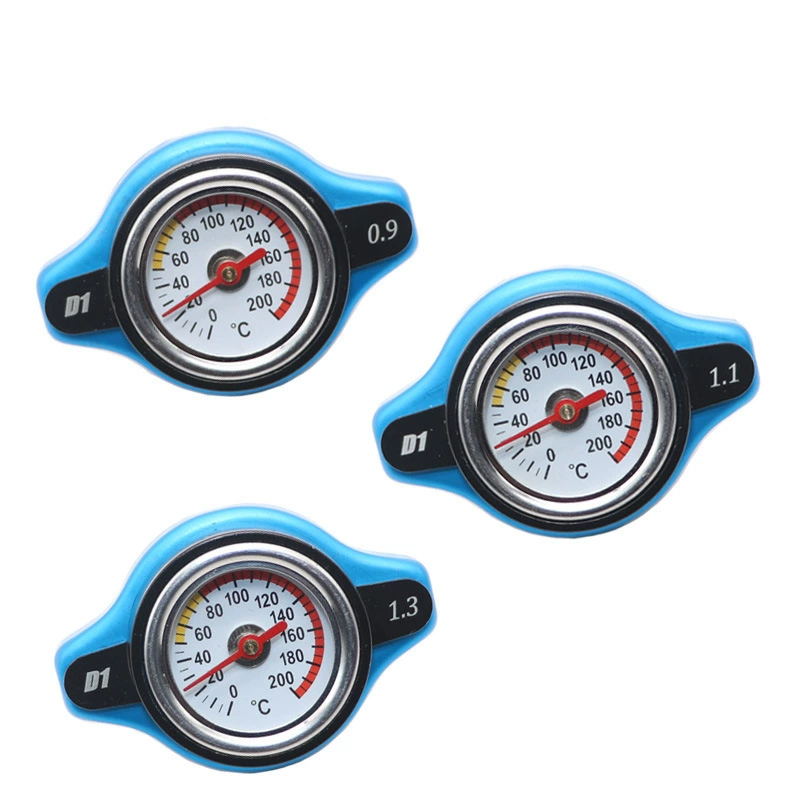 Трансграничный автомобиль, модифицированная крышка резервуара для воды D1, гоночный внедорожник с термометром, универсальная крышка давления резервуара для воды, маленькая головка, большая головка