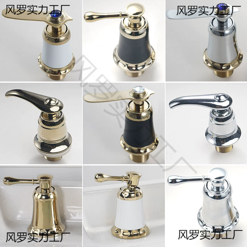 Кран для ванной комнаты Аксессуары для горячей и холодной воды Клапан переключатель переключатель для умывальника