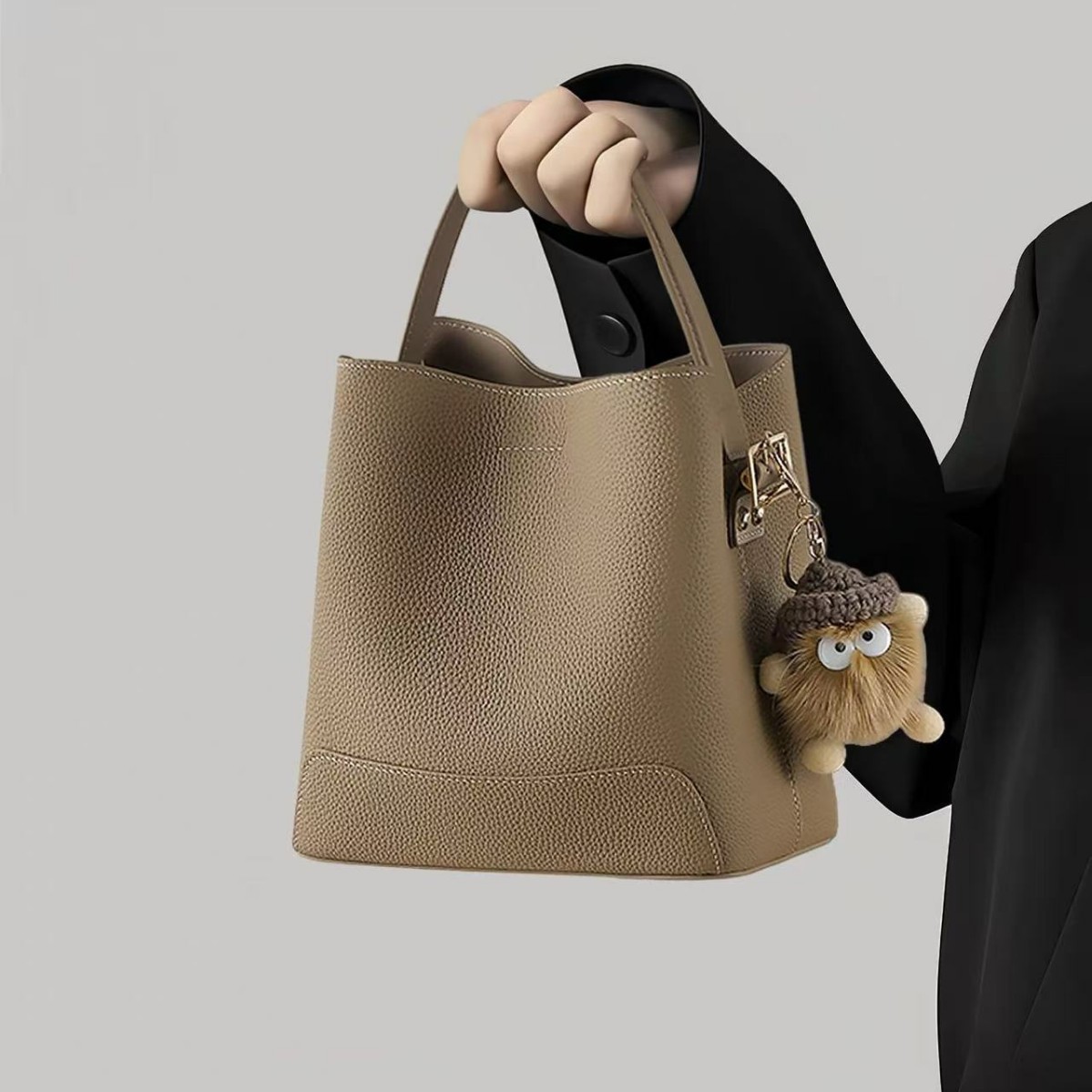 Japanese and Korean Trendy Bucket Bags for Women 2025 New Summer Women's Bags Large Capacity Versatile Shoulder Crossbody Bag Handbag