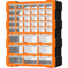 #抽屉式零件盒分格电子元器件周转箱模型螺丝分类柜五金工具收纳