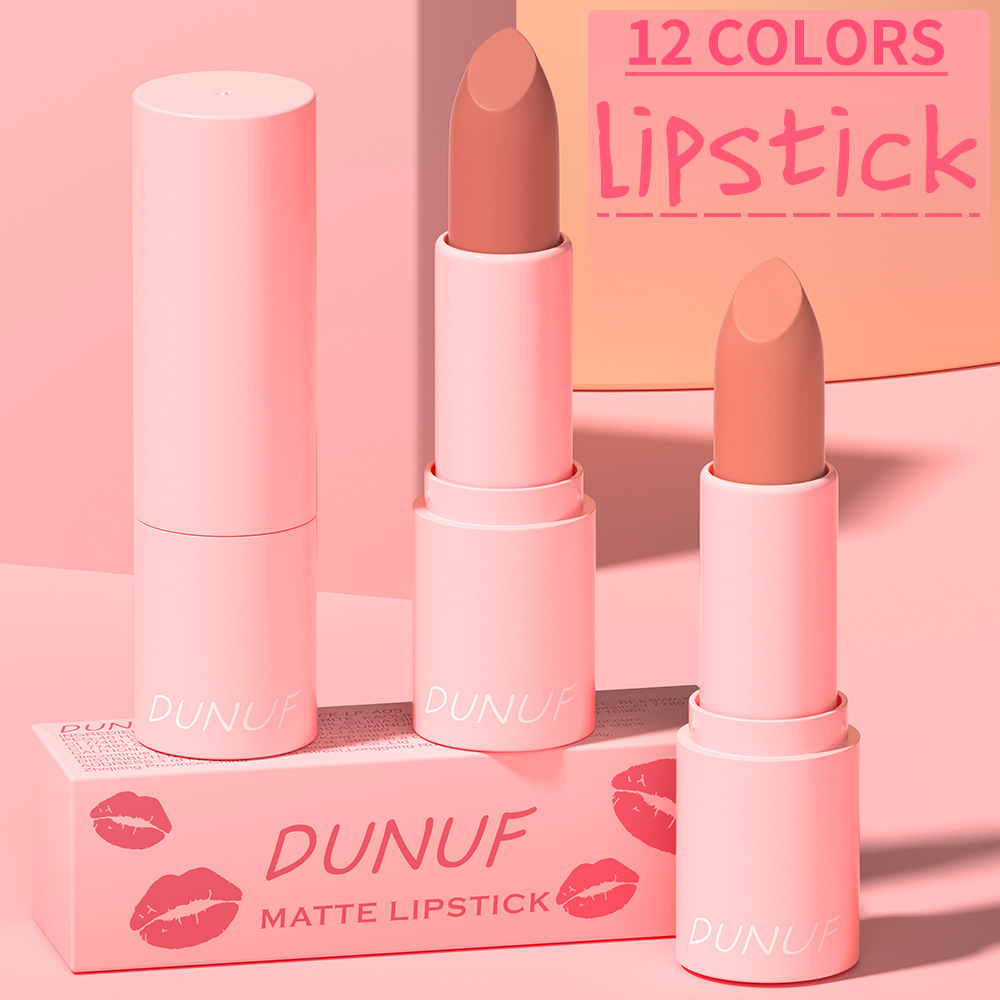 Check it out! Link Disclaimer - Exclusive for Foreign trade :DUNUF 12-color matte lipstick undefined