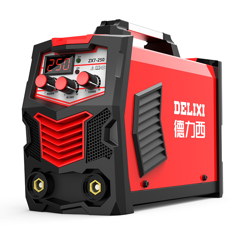 DELIXI 315 soldadora industrial 220v380v doméstica pequeña doble voltaje de doble propósito cobre DC totalmente automático