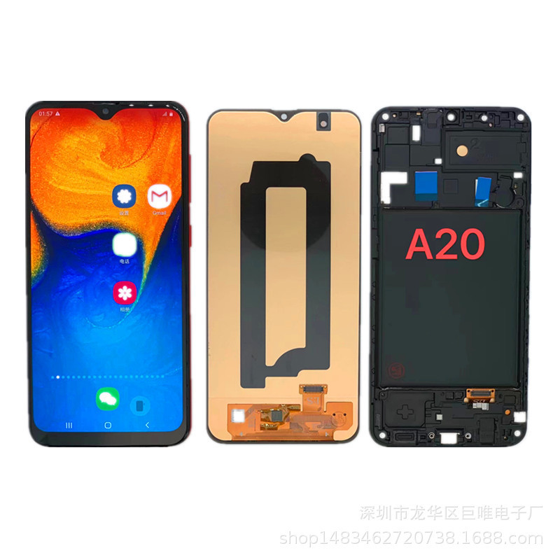 Mobile Phone Screen Assembly Wholesale Suitable for Samsung A20/A30/A50/A50S/A30S Lcd Original Size