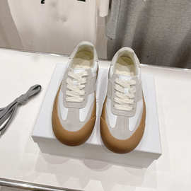 2023新款大头蓬蓬鞋男女休闲德训鞋厚底小白鞋面包鞋板鞋硫化鞋潮