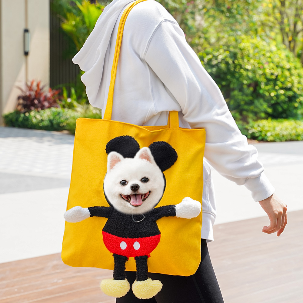 고양이 가방 크로스 애완동물 외출 가방 대용량 조절 숄더백 고양이 가방