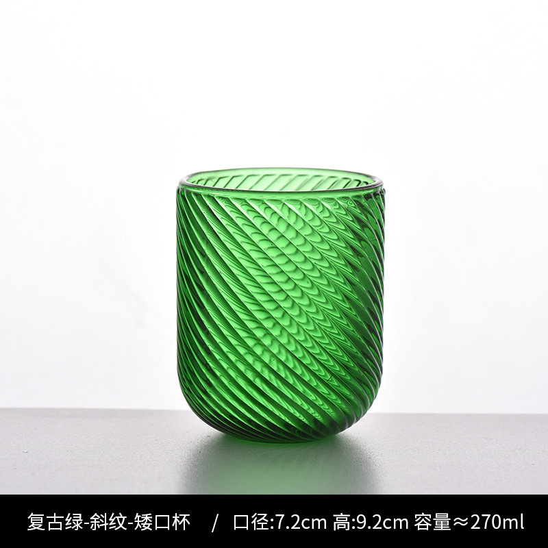 Nuevo retrógrado tallado alto taza de agua taza de vino taza de bebida creativa elegante casa hotel café utensilios de vino