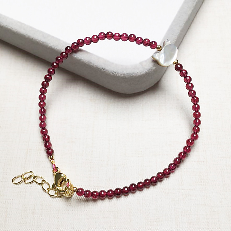 Simple Style Cat Natural Stone Beaded Polishing Shell Bracelets display picture 3