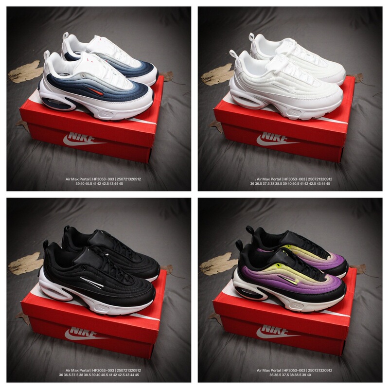 Putian Shoes 2025 New Model Air Max Portal Fashionable Casual Sports Couple's Style Shock-Absorbing Air Cushion Running Shoes