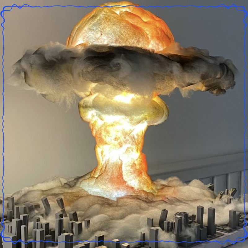 爆品立体は作業キノコ雲の手作り材料を構成しています。|undefined