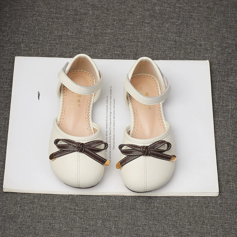 Баотоу для девочек сандалии 2025 новый летний стиль