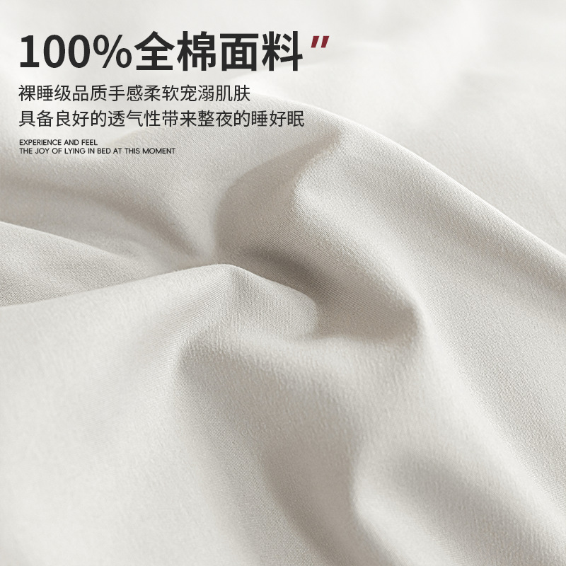 Algodón de tres piezas dormitorio estudiantil especial 100 sábanas cubierta de cama única cubierta de cama 3