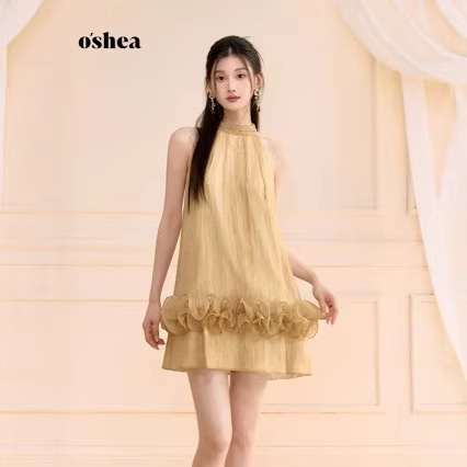 Cross-Border Exclusive Supply of Elegant Dresses for Women, 2026 New Summer Style with Ruffle Design, Princess A-Line Short Dress Cross-Border Exclusive Supply of Elegant Dresses for Women, 2026 New Summer Style with Ruffle Design, Princess A-Line Short Dress