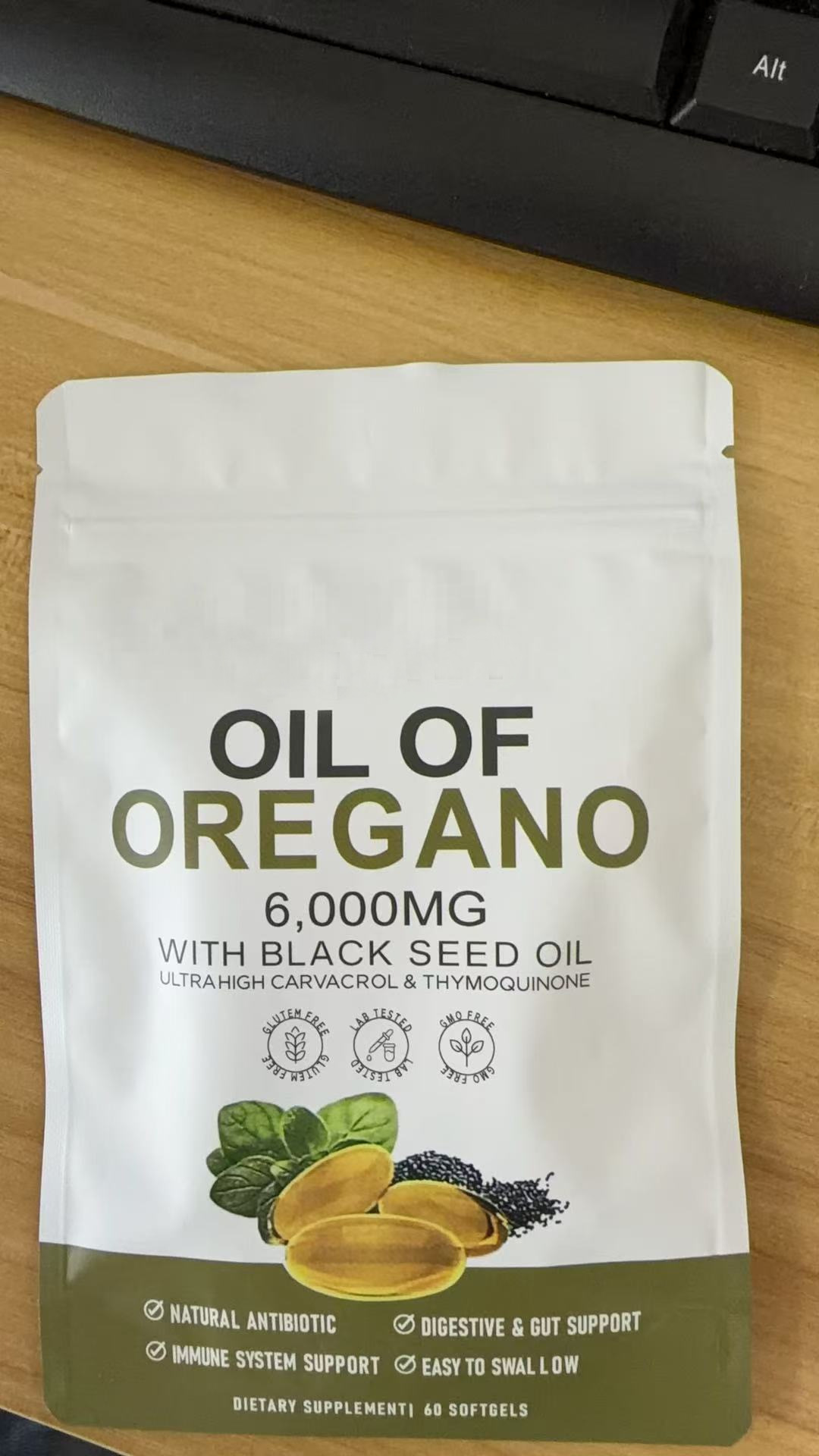 现货新品亚马逊跨境热销AgedGarlic Extract无味大蒜油软胶囊O EM