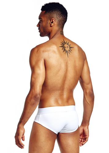 SEEINNER/SEEINNER men's low-waist sexy solid color pants pure white trendy U-convex breathable briefs