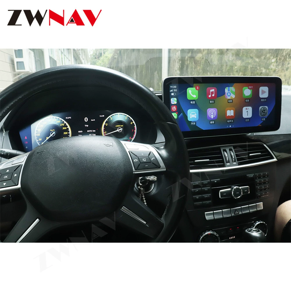 Для Mercedes-Benz C-класса E-класса GLC W204 W205 W253 W212 полный ЖК-приборная панель