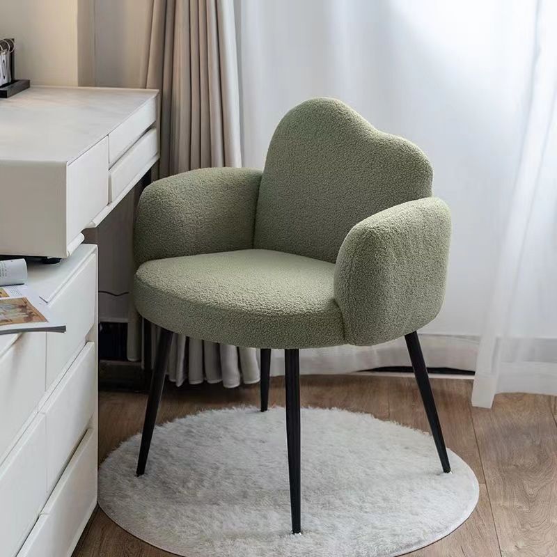 silla de maquillaje simple silla de vestuario doméstica confortable silla de alta calidad silla de niña silla de tocador de varios colores