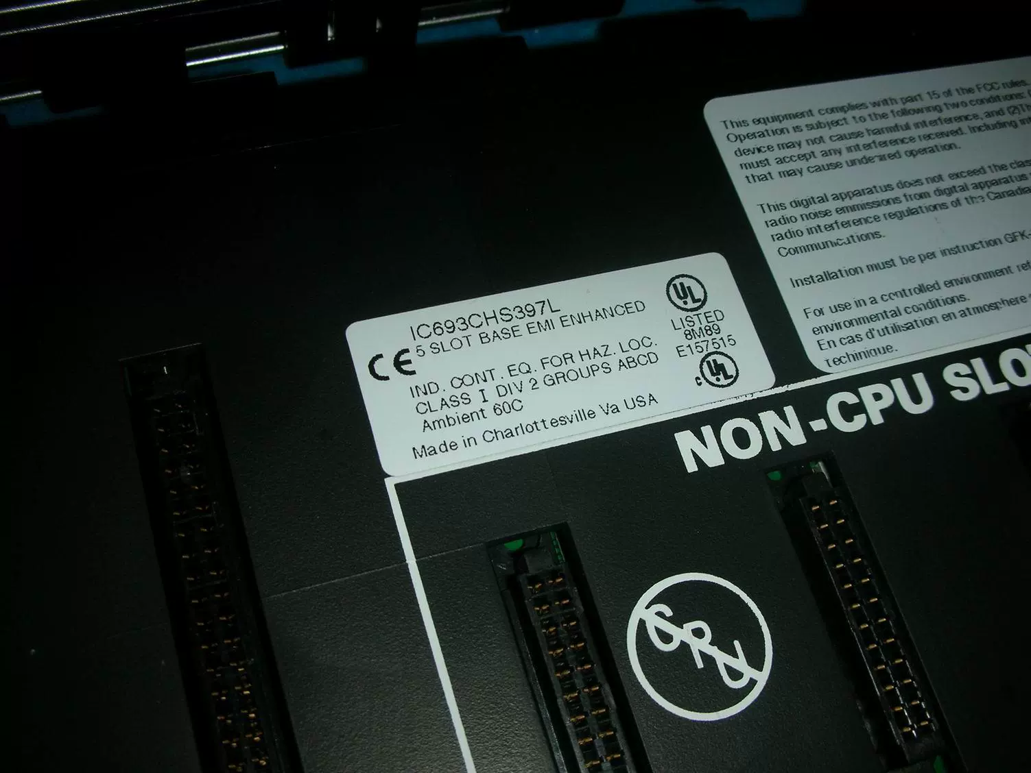 GE Fanuc IC693CHS397 Запрос