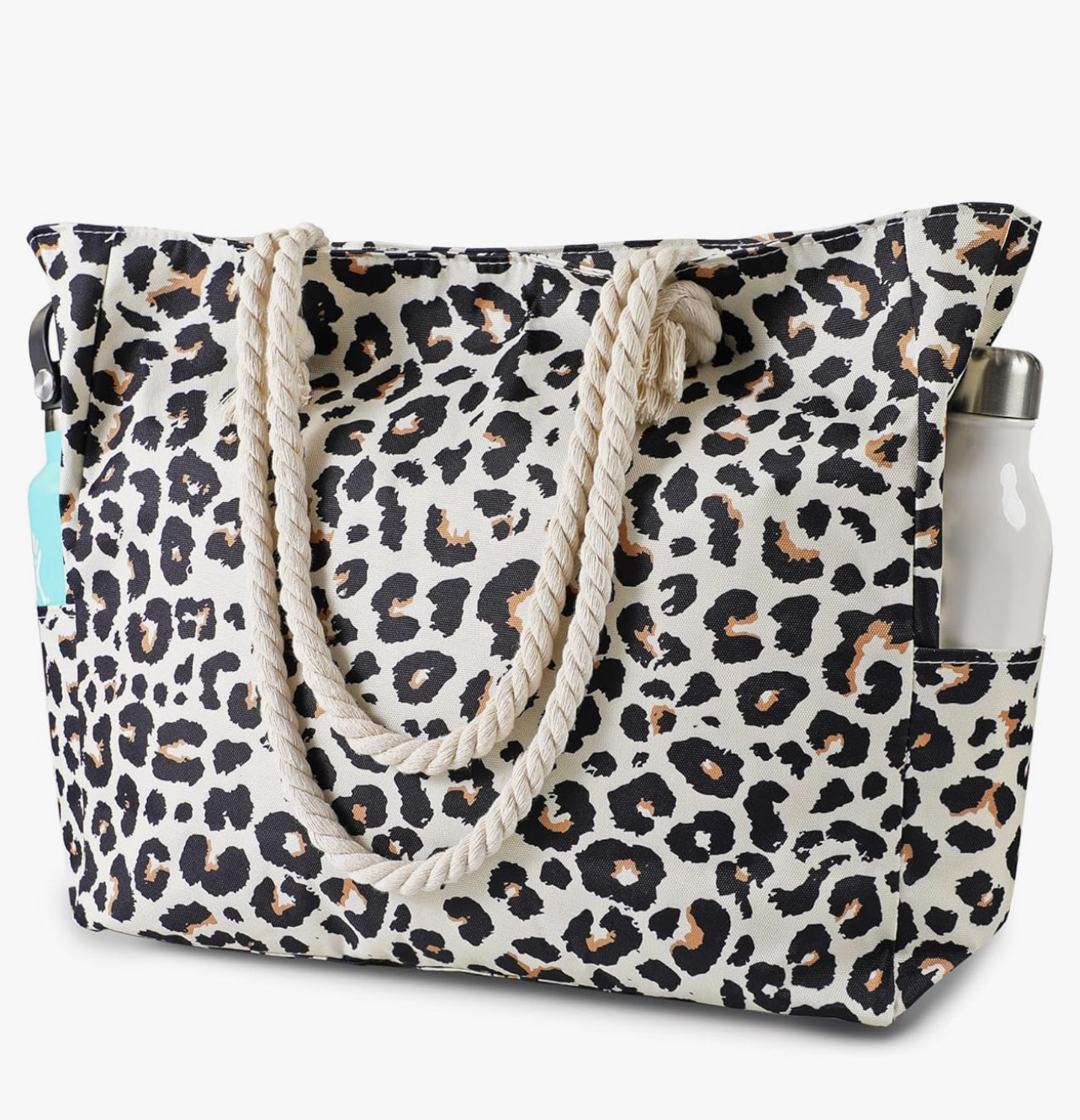 Ocean Whale And Turtle Print Shoulder Bag For Women Large Beach_voghion.com
