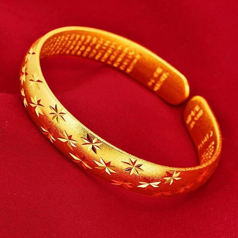Brazalete Estrellado para Mujer de Aleación Galvanizado para Regalo image 2