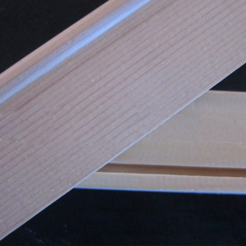 Supply high-grade pine picture frame strip Tenon picture frame strip back can be slotted solid wood frame strip