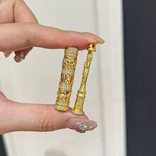 时尚小众设计轻奢风新中式真言分体转经随身筒佛项链名媛送女友款