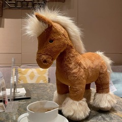 フレイアの馬のシミュレーションの小さい馬の駒のぬいぐるみのぬいぐるみのぬいぐるみのおもちゃは外国貿易の越境の贈り物の人形を並べます。
