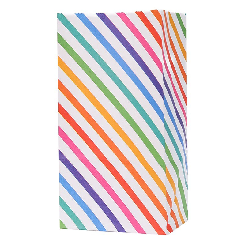 Завод в наличии портативный бумажный мешок Крафт бумажный мешок партии подарок мешок еды конфеты пищевые аксессуары бумажный мешок