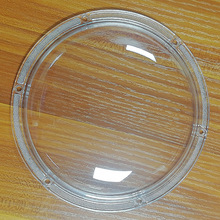 光学级Led透明PC灯罩工矿灯隧道灯庭院灯156MM乳白PC灯罩照明灯具