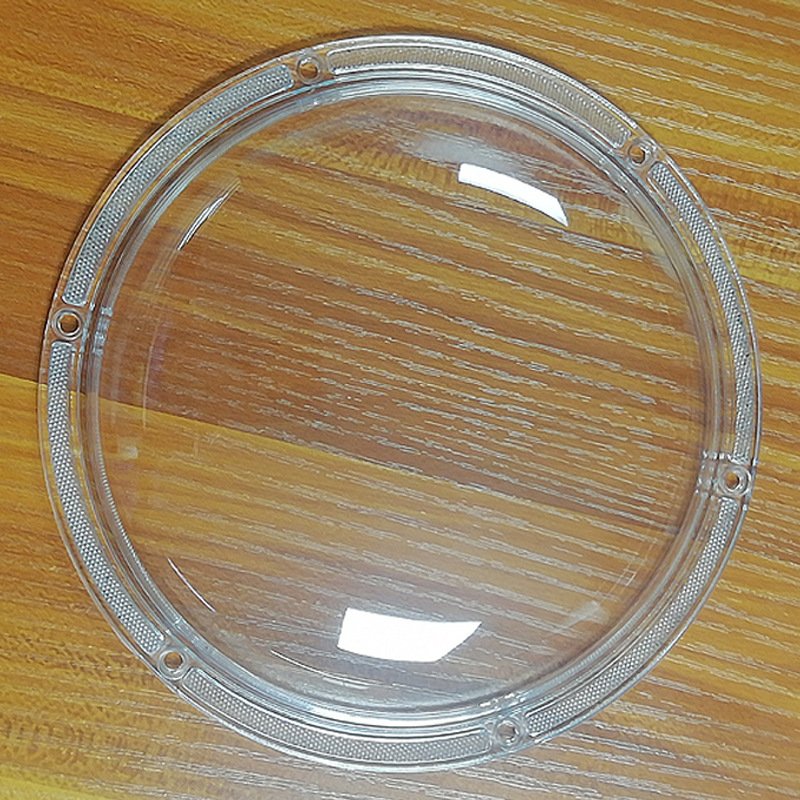 Optical grade Led transparent PC lampshade mining lamp tunnel lamp garden lamp 156MM milky white PC lampshade lighting lamps