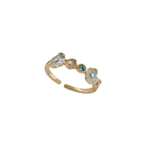 Mint blue enamel