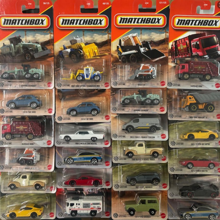 Fire Wheel Matchbox City Hero Transportation Series 30782 Alloy Car Collection Car Model Toy