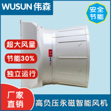 伟森厂家直销高负压风机养殖场通风降温喇叭大风量负压风机