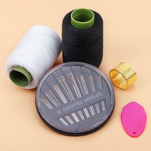 Home Sewing Clothes Needle and Thread suit Sewing Box Sewing Thread Hand Sewing Thread Black Thread White Thread Hand