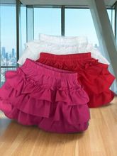 新款童女童宝宝2层超短裙减龄公主裙甜美可爱高腰蓬蓬312岁