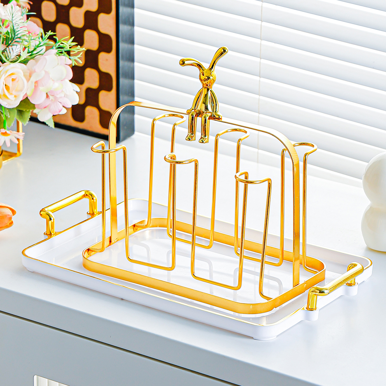 Taza de vidrio de alta calidad, taza de agua potable, taza de té con asa, juego de tetera, sala de estar, hospitalidad familiar, simplicidad moderna