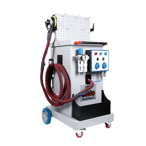 Kajeshi dust-free dry mill Automobile pneumatic vacuum cleaning paint putty grinder Paint sandpaper electric polishing machine