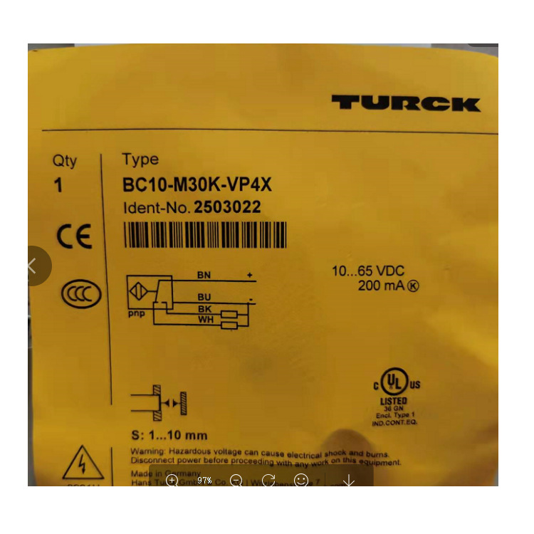 TURCK图尔克接近开关LTX200M-F10-LI0-X3-H1151
